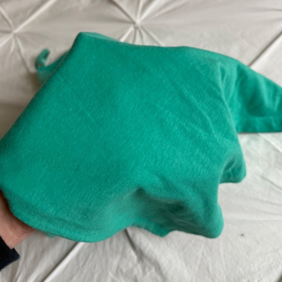 y2k teal Bluenotes lace cami henley tank - Picture 7 of 7